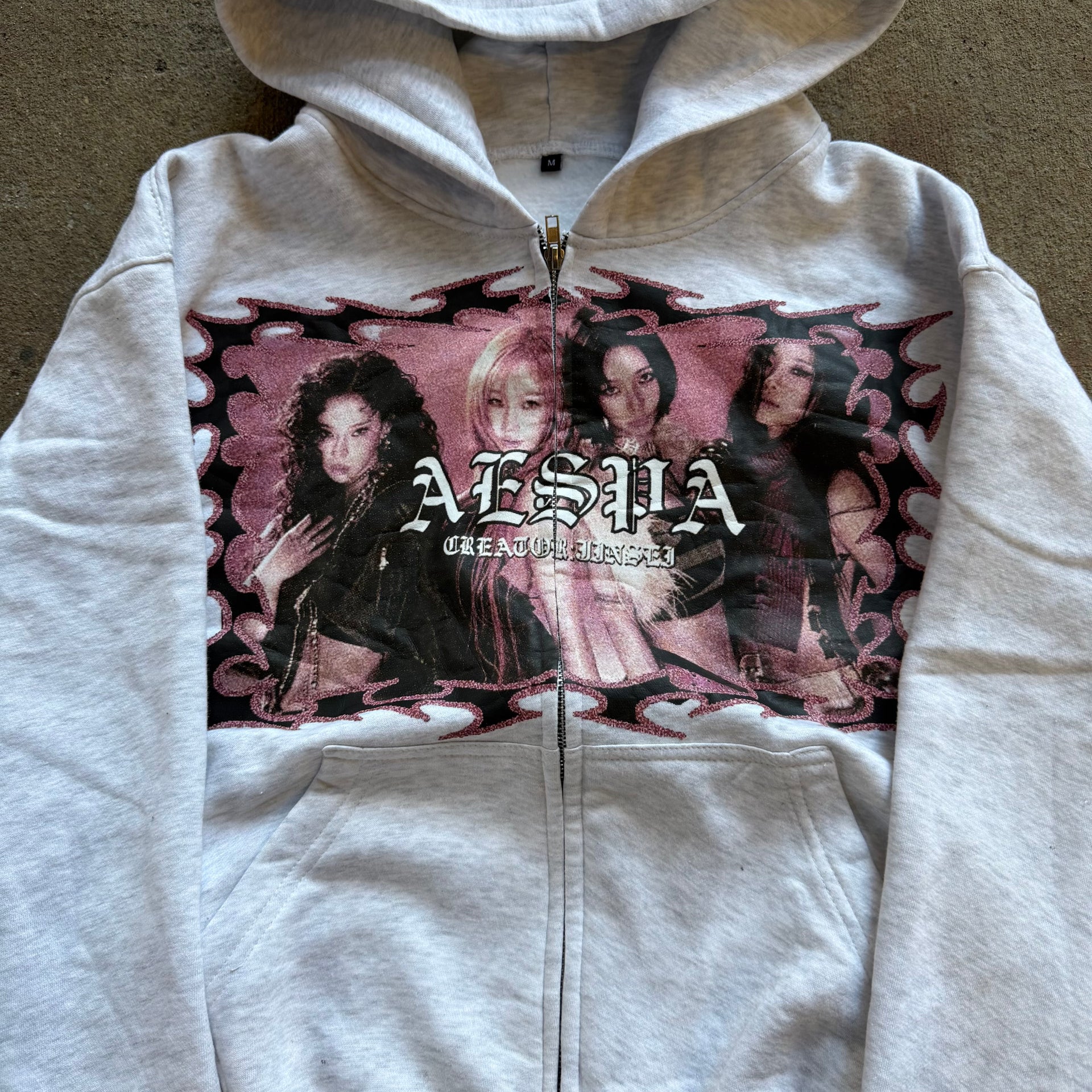 AESPA METAL ZIP-UP